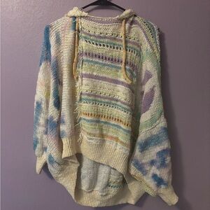 free people flower child poncho